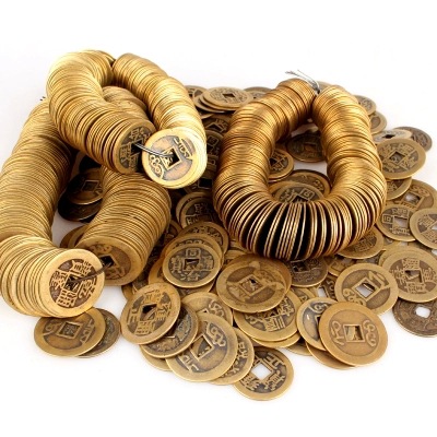 Factory direct sales of 2.8CM Ten Emperors copper coins for collection pic 1