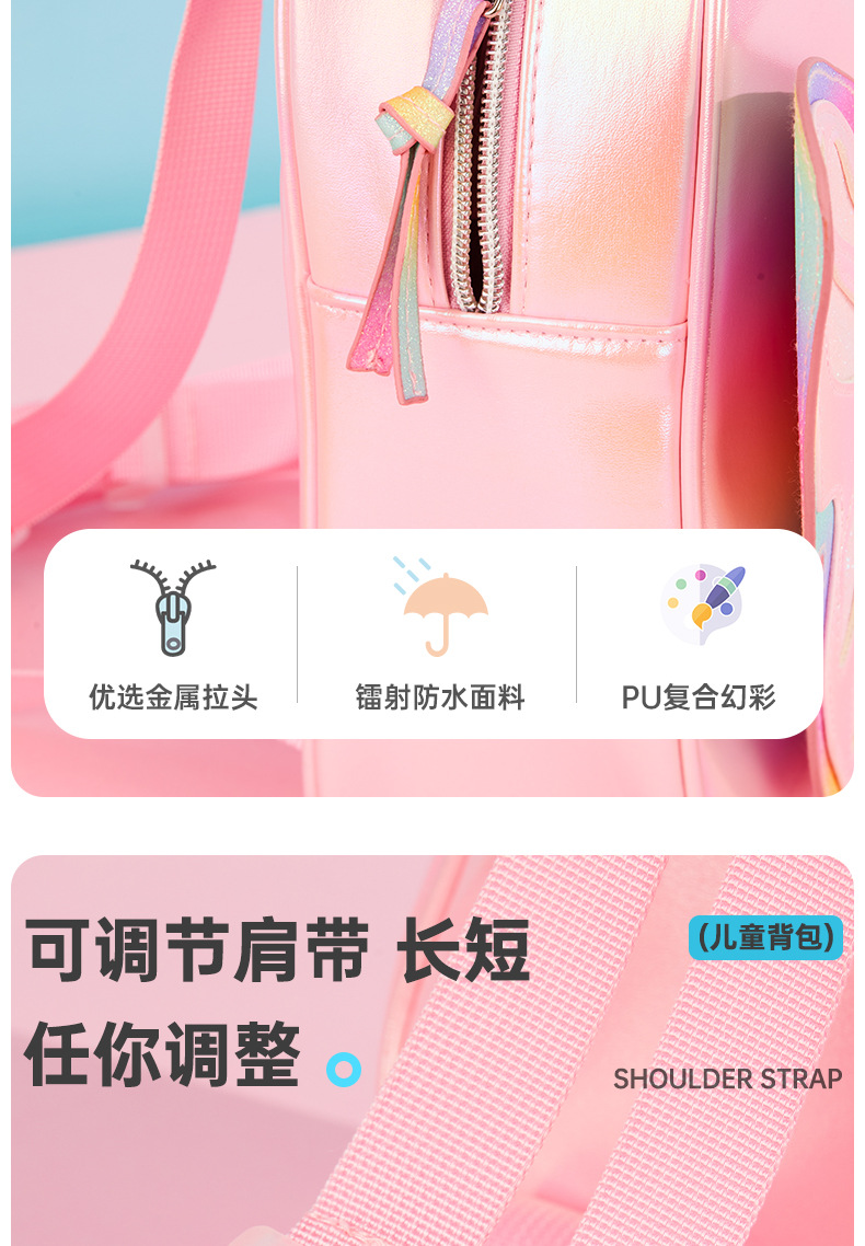 跨境亚马逊可爱蝴蝶背包闪粉时尚休闲小女孩配饰双肩包儿童小背包详情4