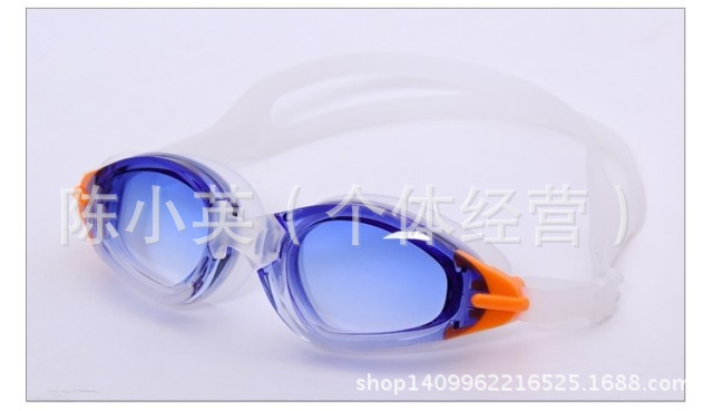 Swimming goggles electroplated anti-fog adult swimming goggles for both men and women, adjustable in multiple colors to choose from pic 6