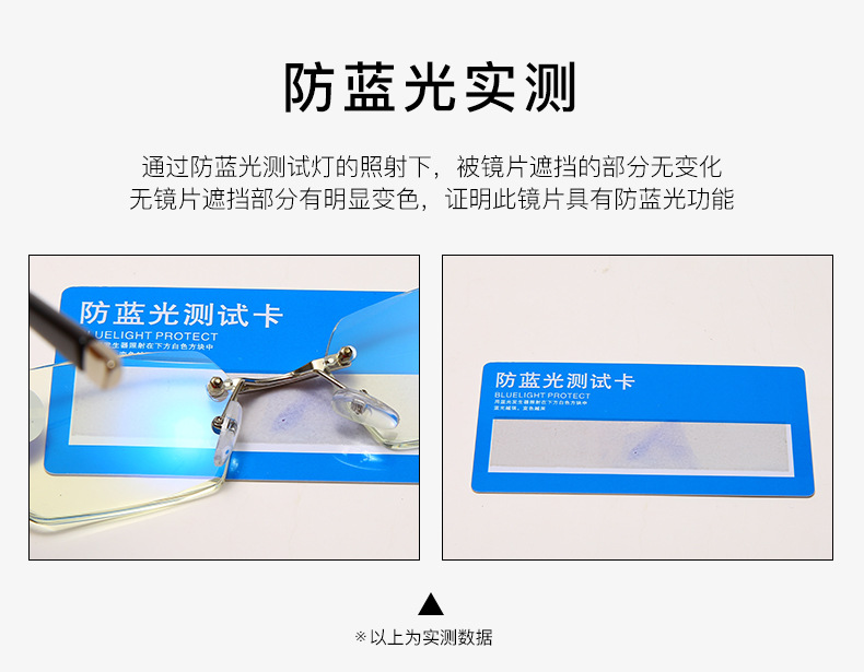 推荐老花镜防蓝 光无框 钻石切边眼镜老花金属框男女时尚气质镜框详情4