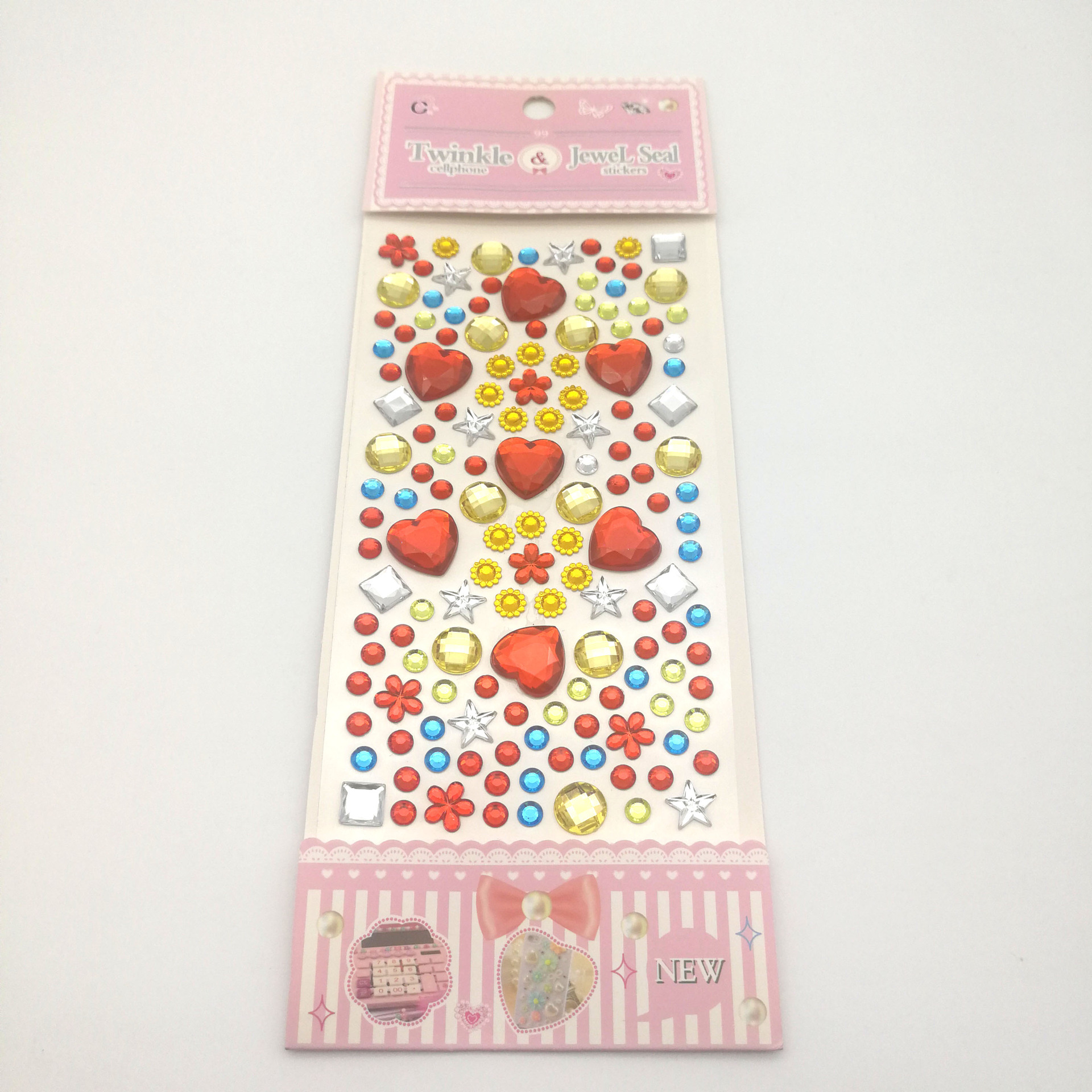 大号满天星儿童创意装饰贴DIY水晶贴纸亚克力钻石贴纸一件代发详情8