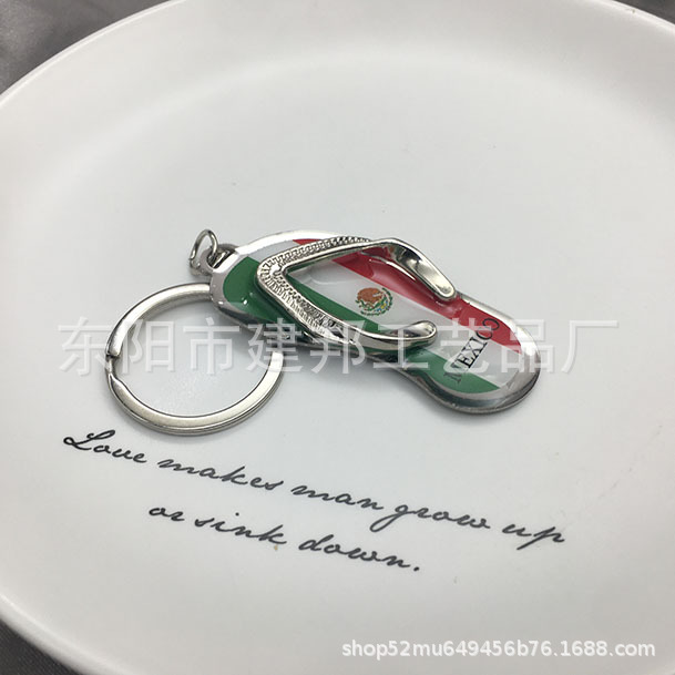 旅游纪念品沙特阿拉伯MAKKAH百搭仿金钥匙吊牌锌合金钥匙扣详情22
