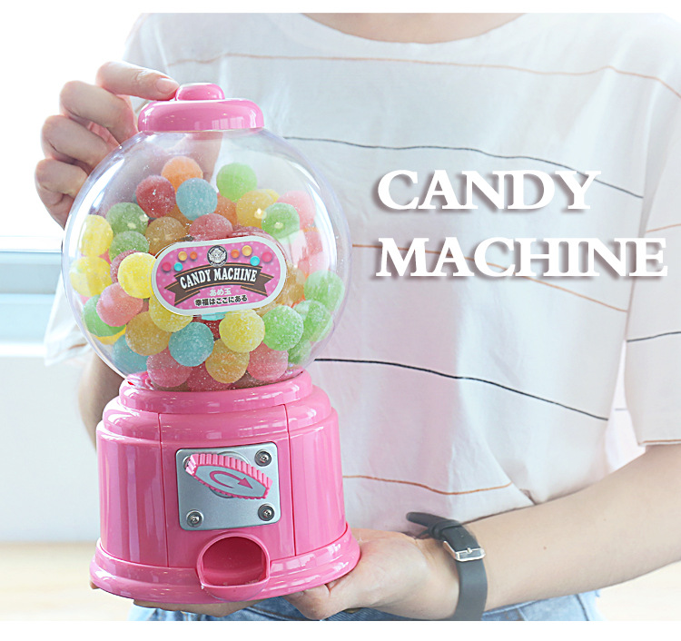 Creative oversized candy machine, Korean version gummy piggy bank, mini candy machine, multi-color customizable LOGO pic 10