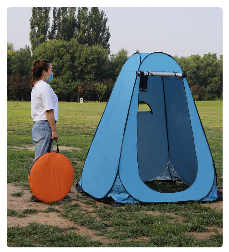 Outdoor bathing, shower and changing tent, household shower, mobile toilet tent, no need to build camping bathroom tent pic 19