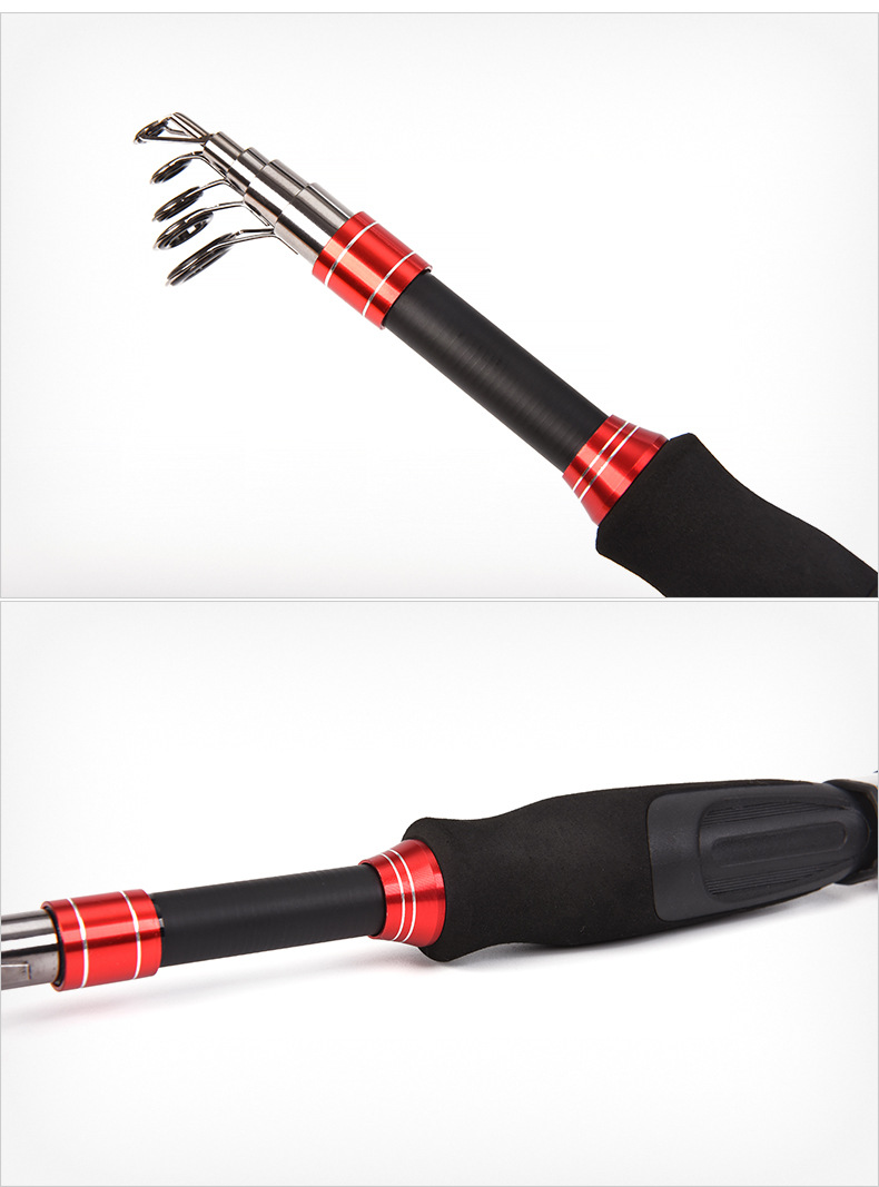 27772 LEO/ Leou [Retractable Lull Rod] Portable short-section retractable sea fishing rod and fishing gear wholesale export pic 7