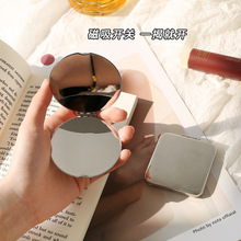创意折叠小镜子随身携带卡通化妆镜抖音网红小姐姐便携旅游小镜子详情12