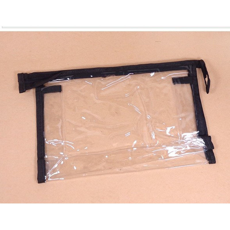 新款韩版化妆收纳包PVC化妆洗漱包 定制旅行透明化妆包厂家批发详情3