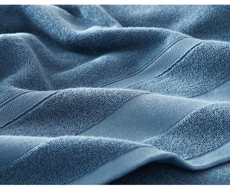 新款外贸大尺寸浴巾吸水男女通用100%纯棉加厚大浴巾套装详情15