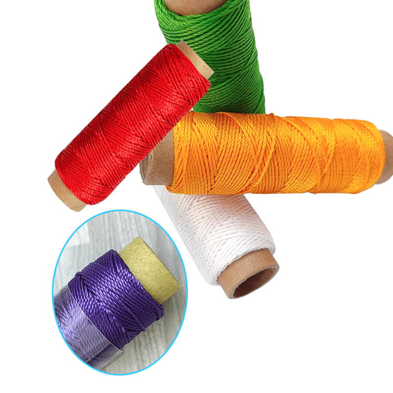 Tianfeng brand 840D polyester high-strength thread, luggage thread, leather hand-stitched thread, DIY sewing gold thread, in stock for wholesale pic 4