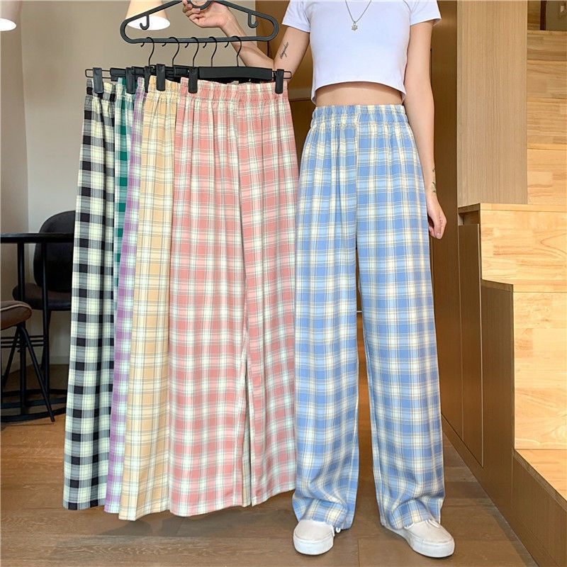 Autumn wide-leg pants for women, spring and autumn pleated laid-back style floor-length pants, casual pants, loose and long pants pic 6