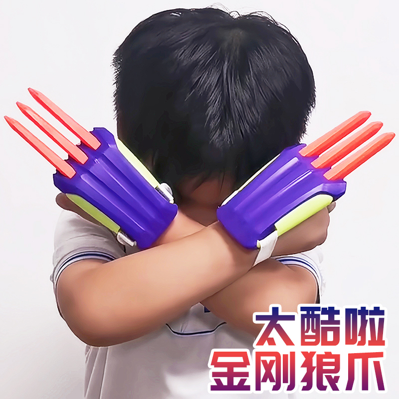 爆款儿童电动八音枪玩具声光发光黑色男孩冲锋枪礼盒地摊热卖批发详情20