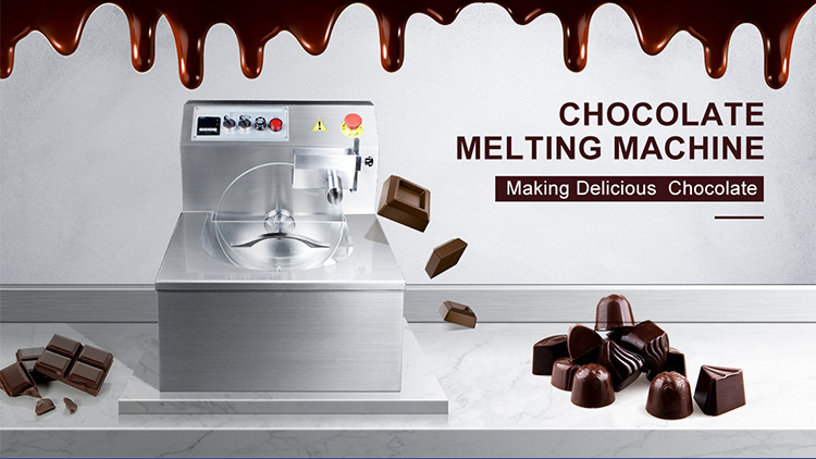 Vibration-driven manual chocolate melting machine, chocolate pouring machine, chocolate temperature control machine pic 1
