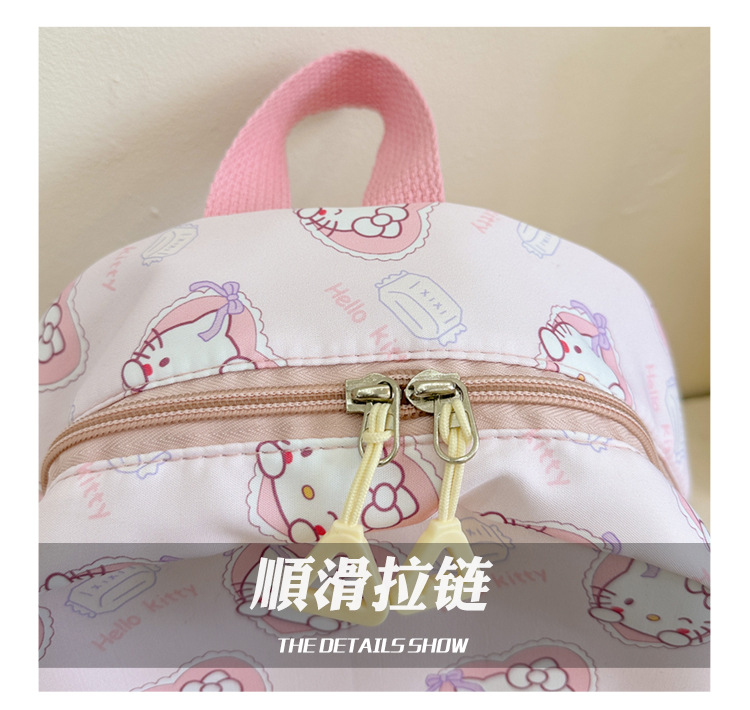 新款三丽鸥儿童包卡通可爱男女童减负幼儿园书包儿童双肩背包批发详情6