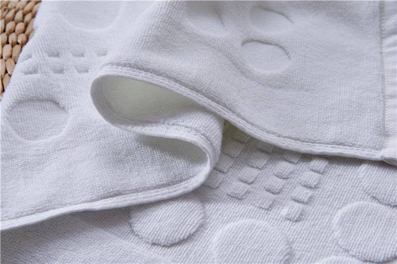 Factory supply of 16-count spiral plain woven pure cotton hotel towels, beauty salon bath towels, hotel and homestay wholesale square towels pic 38