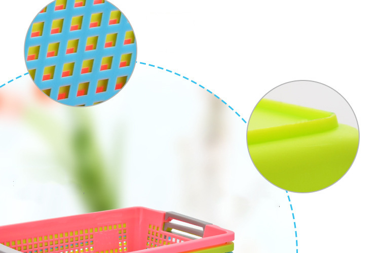 Desktop storage baskets, cosmetics and snacks storage wholesale, kindergarten storage baskets, toy storage baskets pic 14