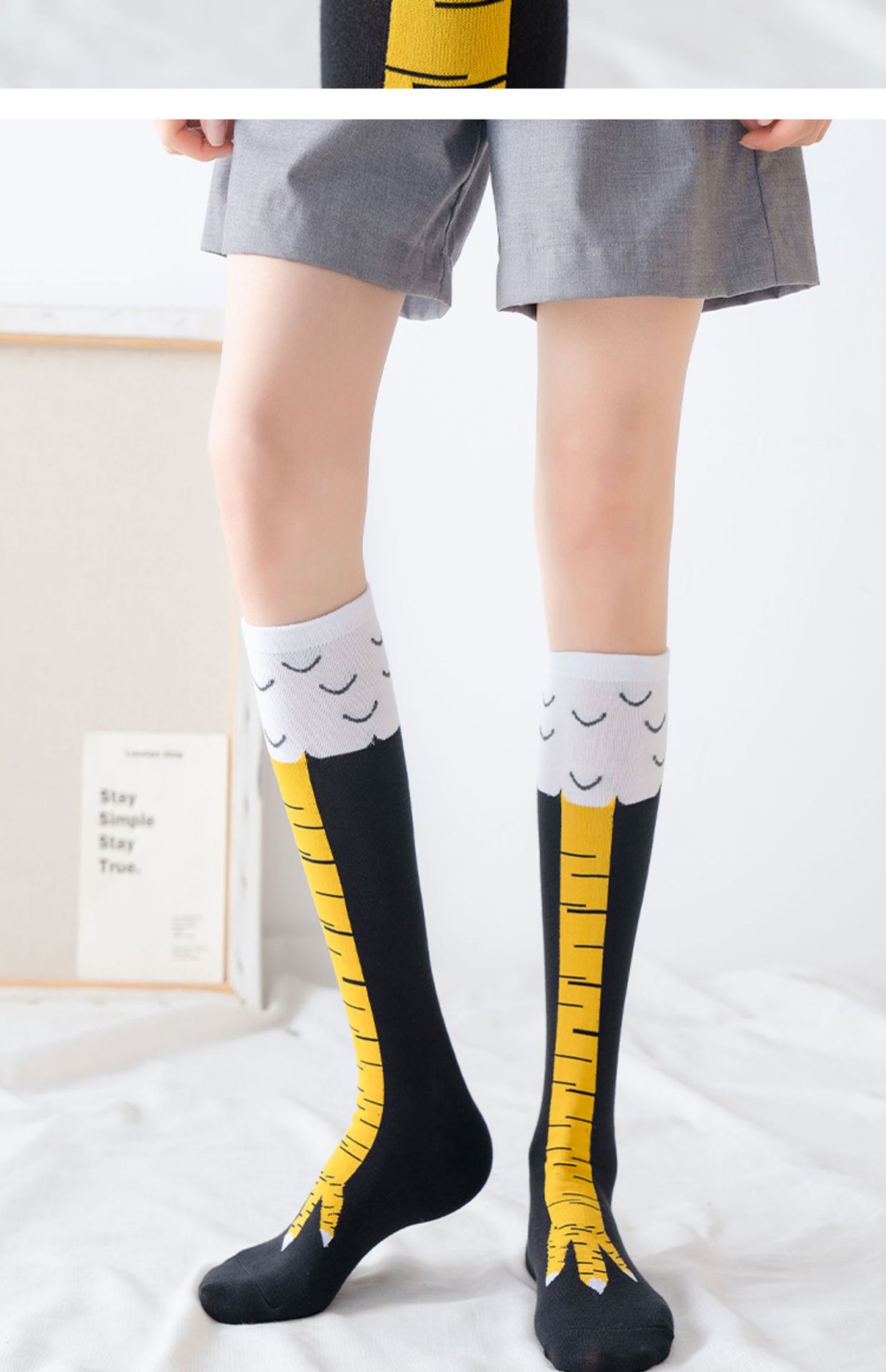 Primavera/otoño calcetines de pies de pollo hot net calcetines de piernas de pollo de verano slim calcetines de pata de pollo para mujeres fitness deportes calcetines de piernas delgadas pic 13