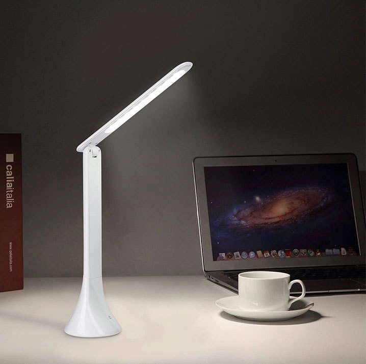 18-lamp folding COB desk lamp, eye-protecting book lamp, touch rechargeable folding desk lamp, gift lamp, advertising lamp pic 7