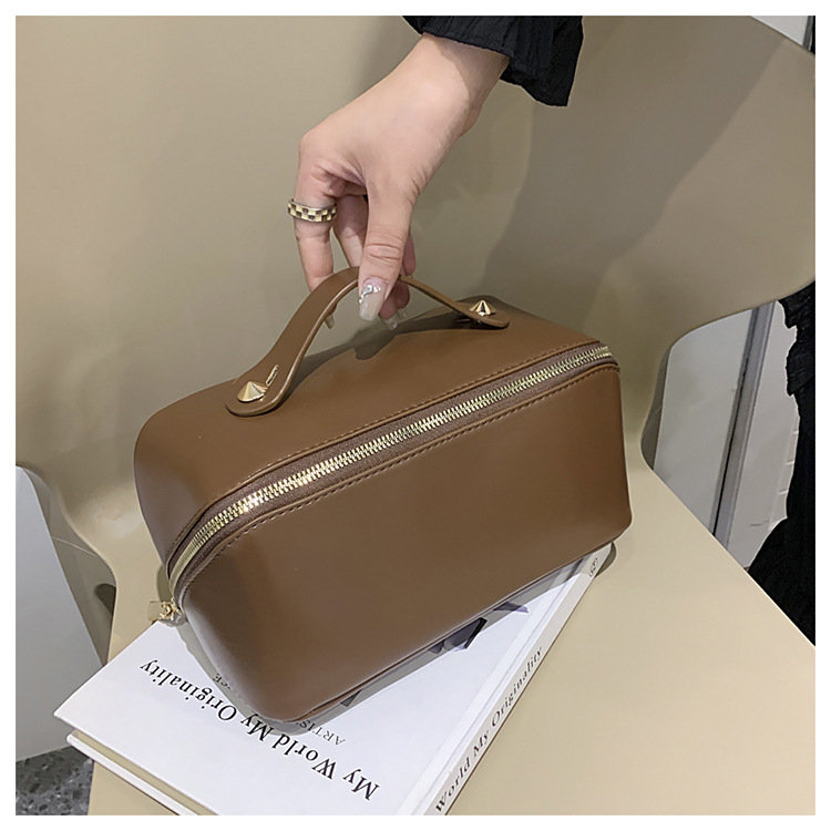 化妆包女大容量高级感新款便携旅行洗漱包学生化妆品收纳袋超火详情13