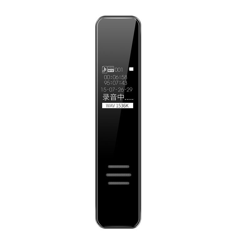 5D mirror eye-protecting color screen digital voice recorder 3072KBPS MP3 player pic 2