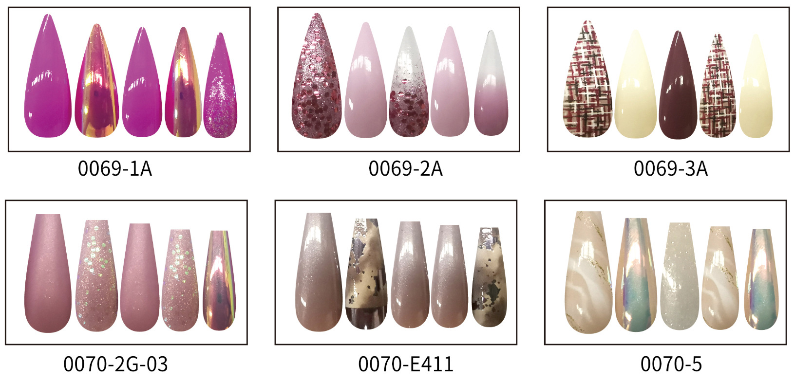 30 pieces of artificial nails, finished nail pieces, extended ballet nails, almond nail patches, wearable nails, cross-border European and American stock pic 6