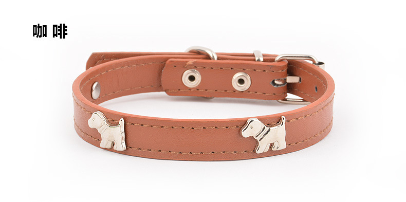 Collar para mascotas nueva versión coreana multicolor collar para perros ajustable material de PU accesorios para gatos y perros accesorios para mascotas collar pic 8