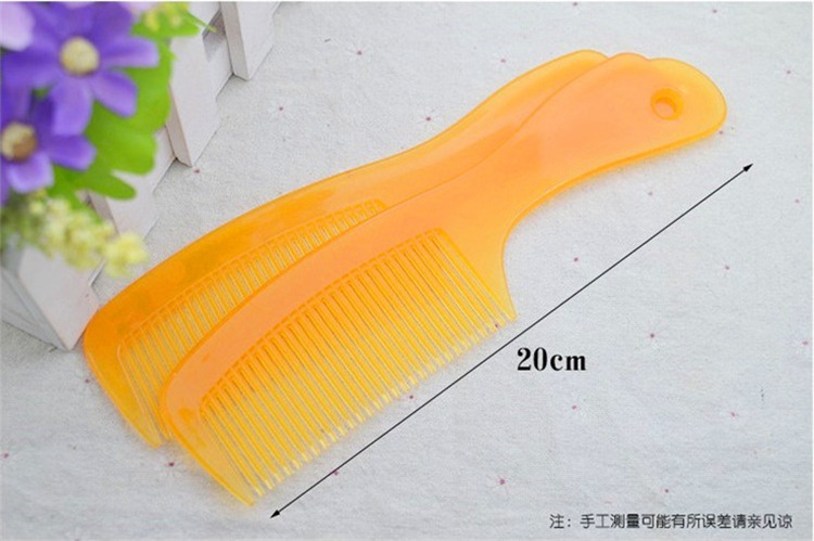 Anti-static thickened, unbreakable ox tendon comb, ox horn comb, beauty and hair care comb, anti-hair loss massage comb pic 2
