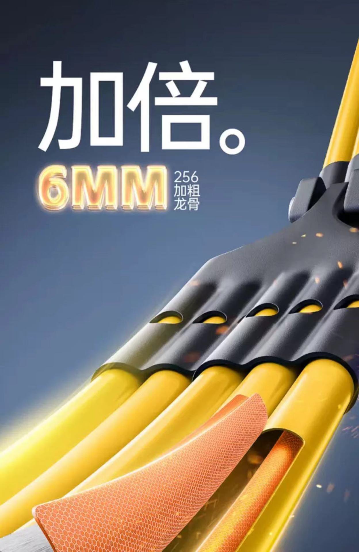 256骨全自动雨伞大号遮阳伞男黑胶加大加固抗风暴晴雨两用广告伞详情9