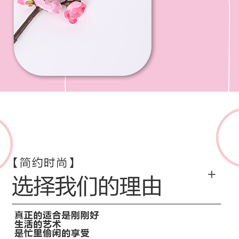 Cross-border single artificial flower, plum blossom branch, winter plum, artificial flower bouquet, Chinese-style home decoration, living room vase and decorative items wholesale pic 9