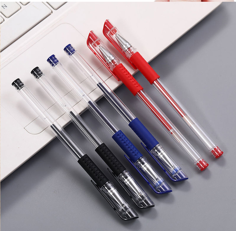 European standard carbon gel pen, business signature, 0.5mm black bullet pen, marker pen, office stationery supplies pic 9