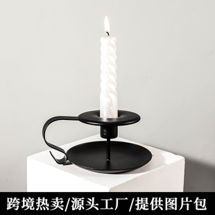 婚庆道具T台路引 麻花烛台摆件铁艺花瓶主桌花器婚礼场景签到装饰详情5