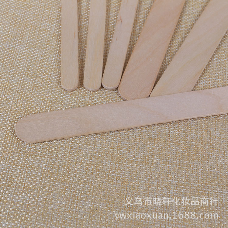 木质材料一次性压舌棒压舌板 压舌片调蜡棒脱毛 美容工具批发详情4