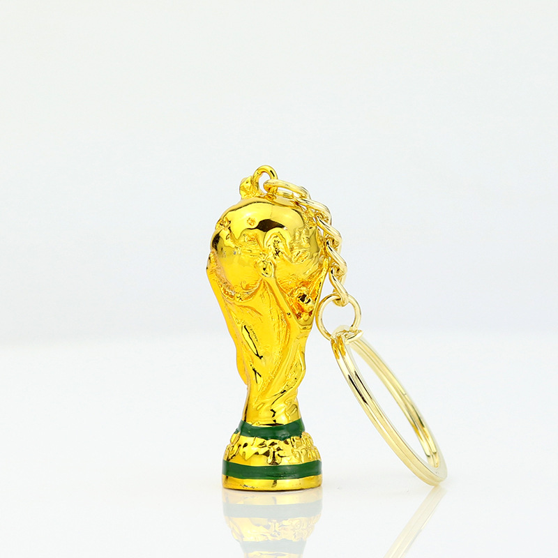 2022 Hercules Cup keychain Small Pendant Resin handicraft Qatar World Cup keychain pic 7
