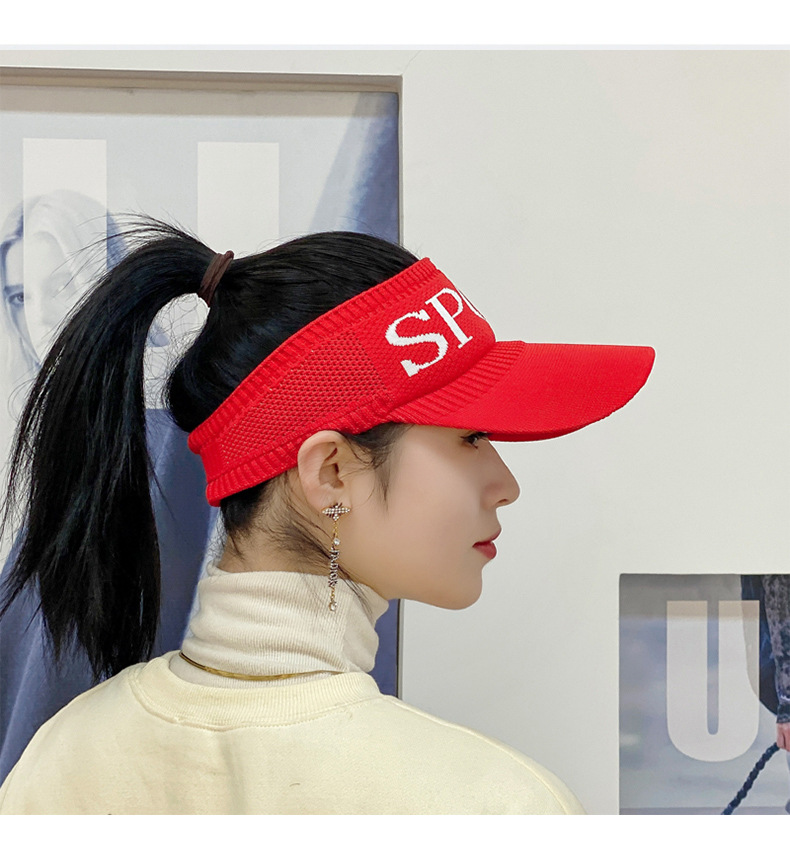 Summer open-top hat for women, casual Korean style breathable new sun hat, baseball cap, outdoor sun hat for women pic 17
