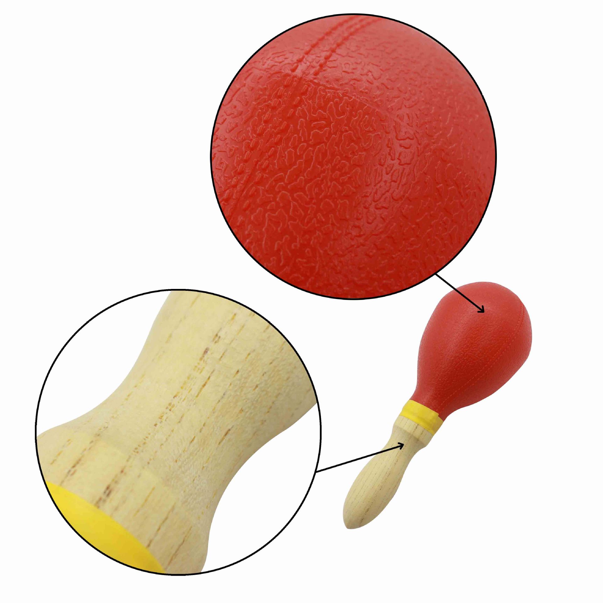 Orff percussion instruments, plastic sand balls, a pair of KTV props, early education teaching AIDS for kindergartens, sand hammer hammers pic 13