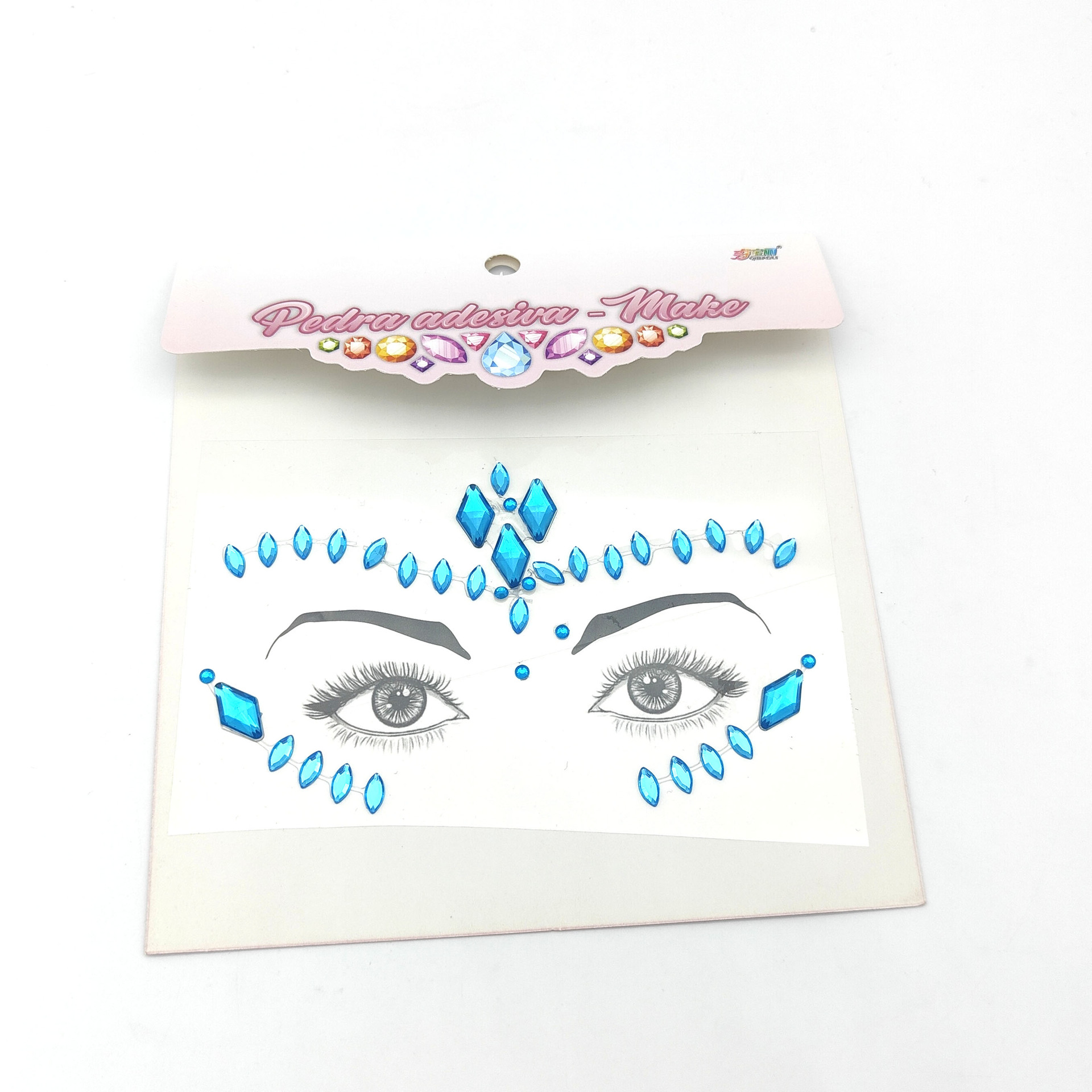 New face stickers, eye stickers, diamond makeup balls, Halloween decorative stickers, diamond eyebrow stickers, personalized stage makeup stickers pic 17