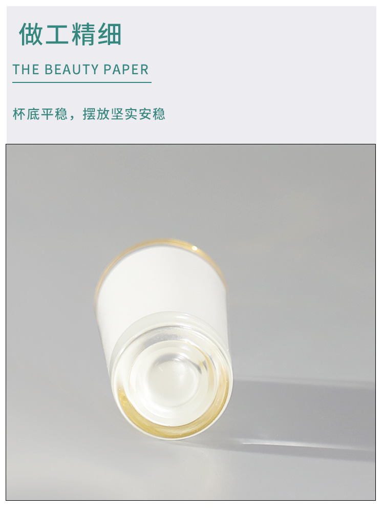 Heat transfer printed 3oz transparent small glass wine glasses, creative craft beer cups, high-end gifts pic 6