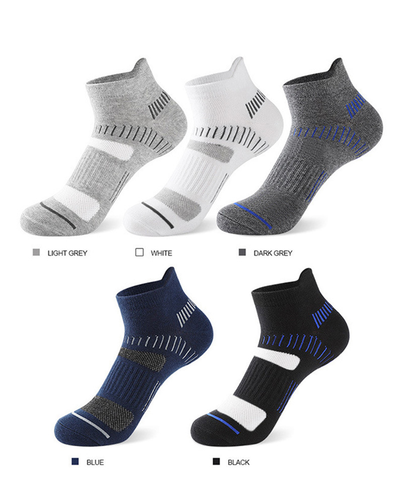 袜子地摊一件代发跨境袜子男士短袜春夏拼色潮流棉袜吸汗防臭秋冬四季款运动袜批发一件代发详情1