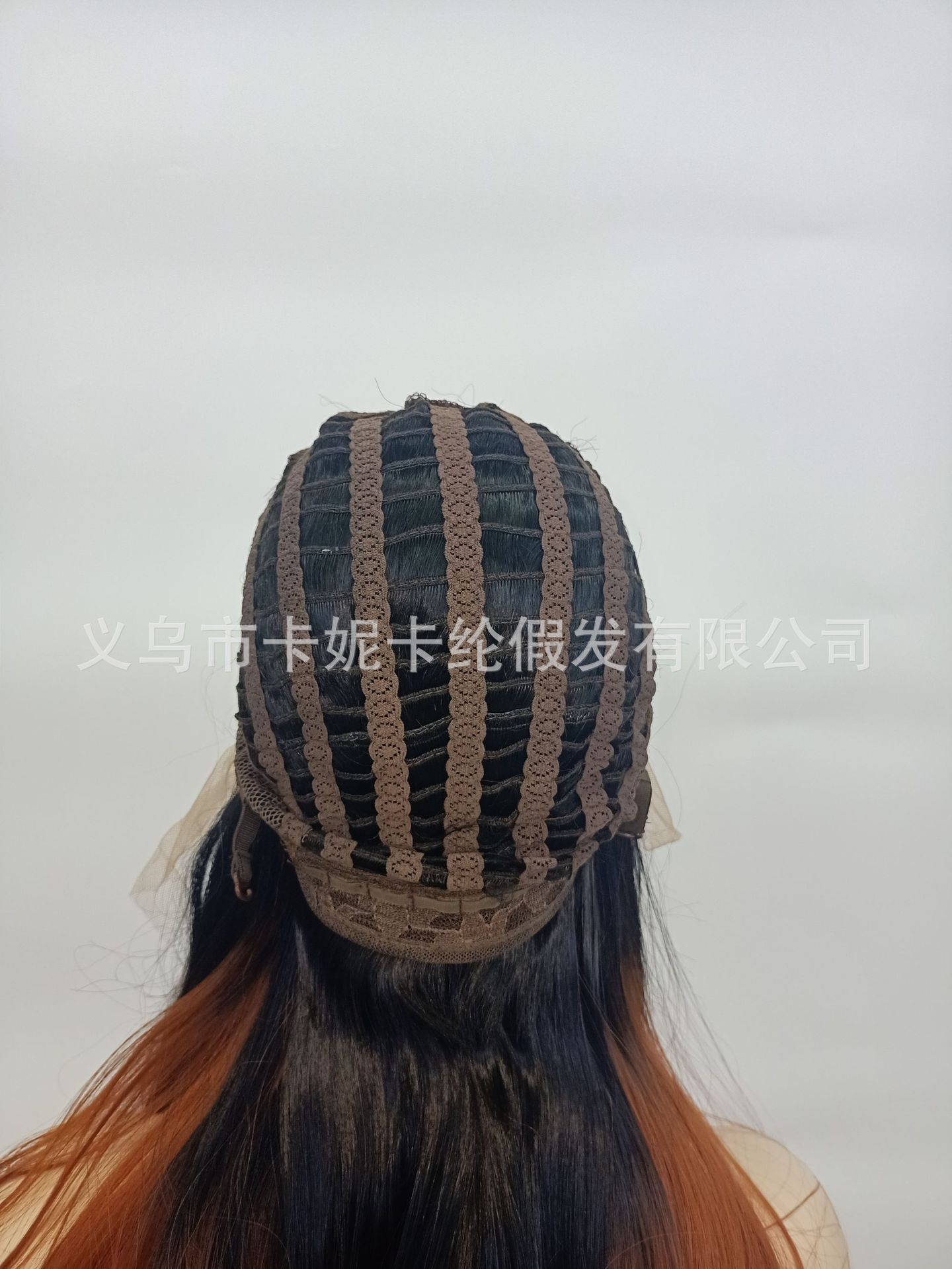 欧美新款黑色渐变深棕色360 lace wigs vendor前蕾丝头套 wigs详情19
