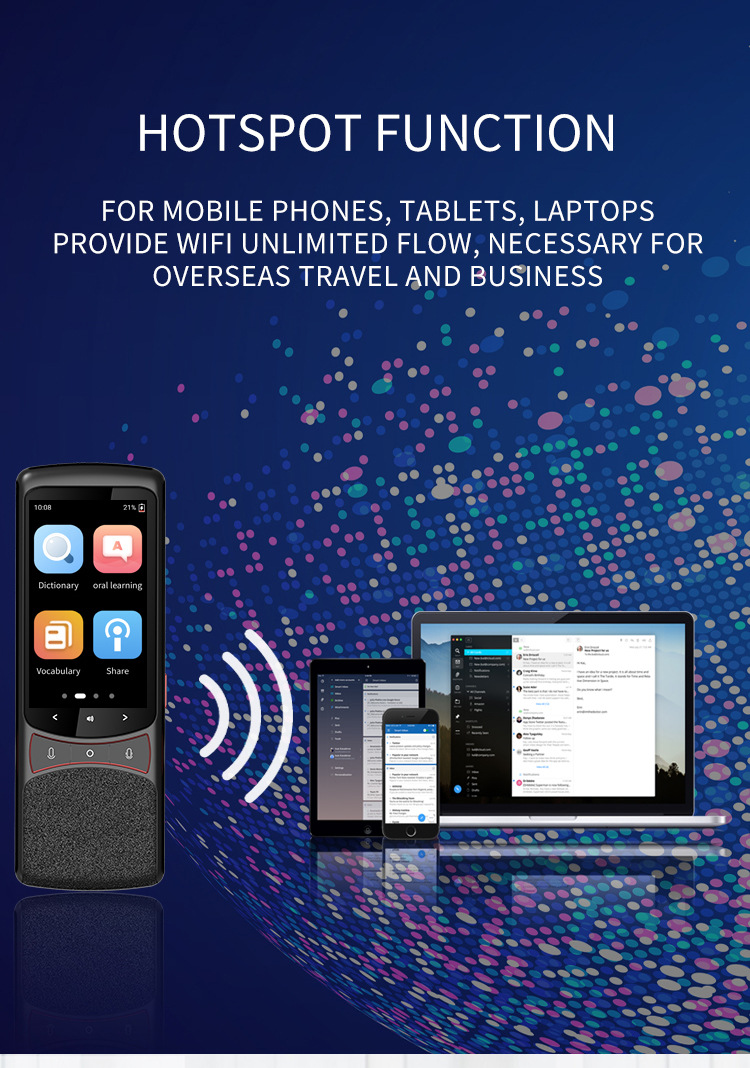 The Z3 offline translation machine offers simultaneous interpretation for 135 languages, including Arabic, Vietnamese and Mongolian pic 10