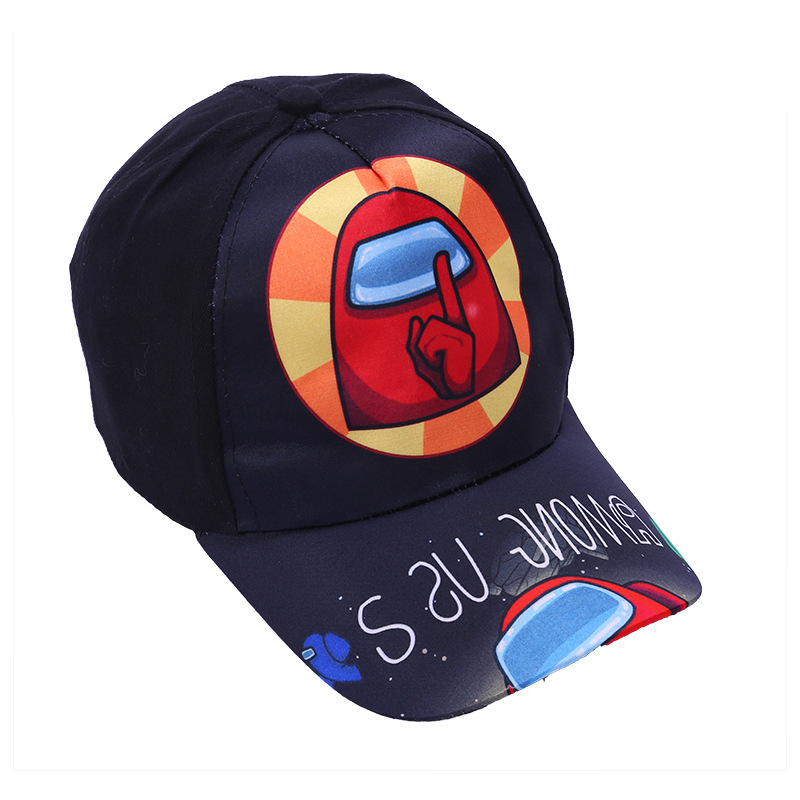 Among us baseball cap game series peripheral Space Werewolf Kill printed embroidered student baseball caps pic 16