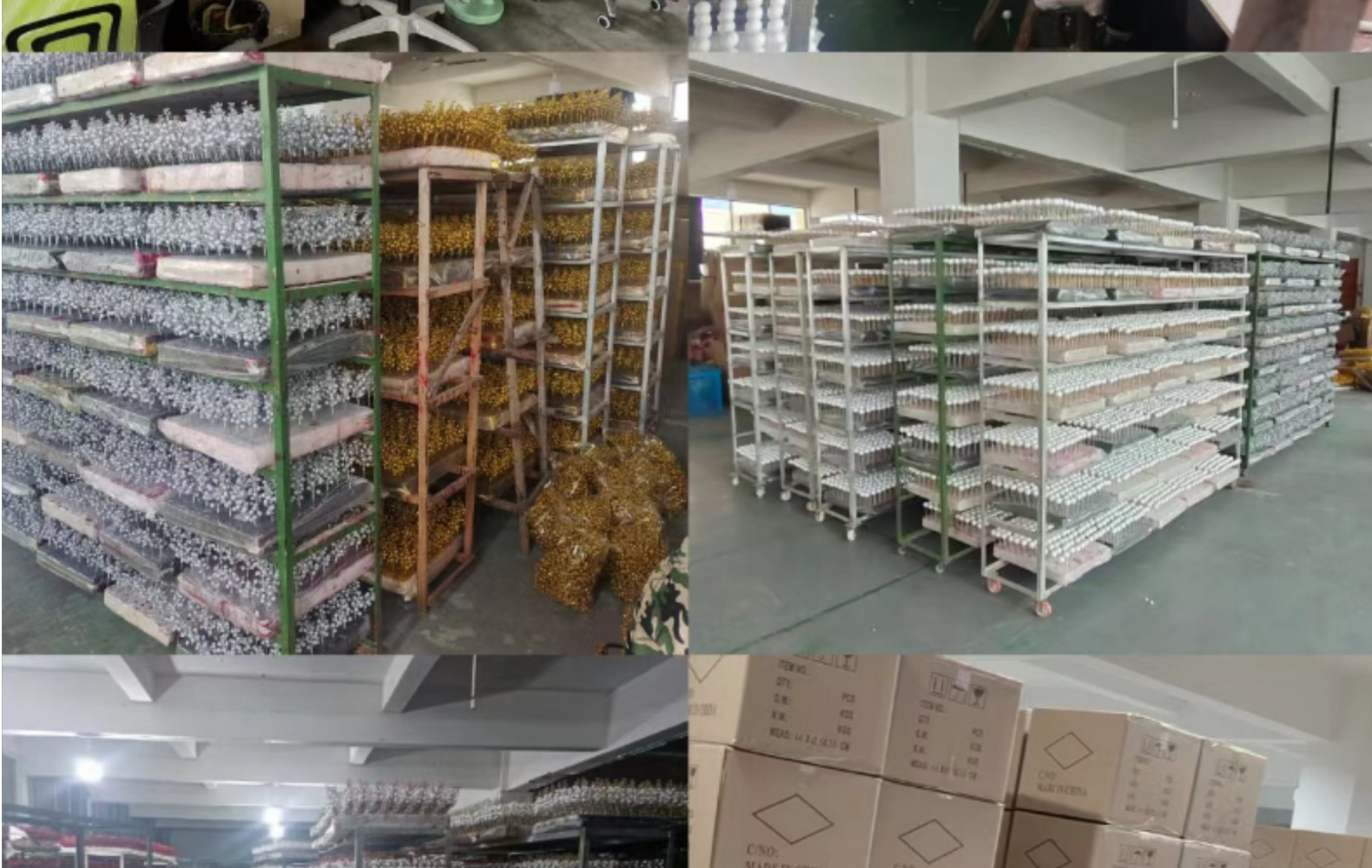 圣诞节金粉 圣诞花 仿真花圣诞 花环 装饰花 圣诞树装饰聖誕 配件详情22