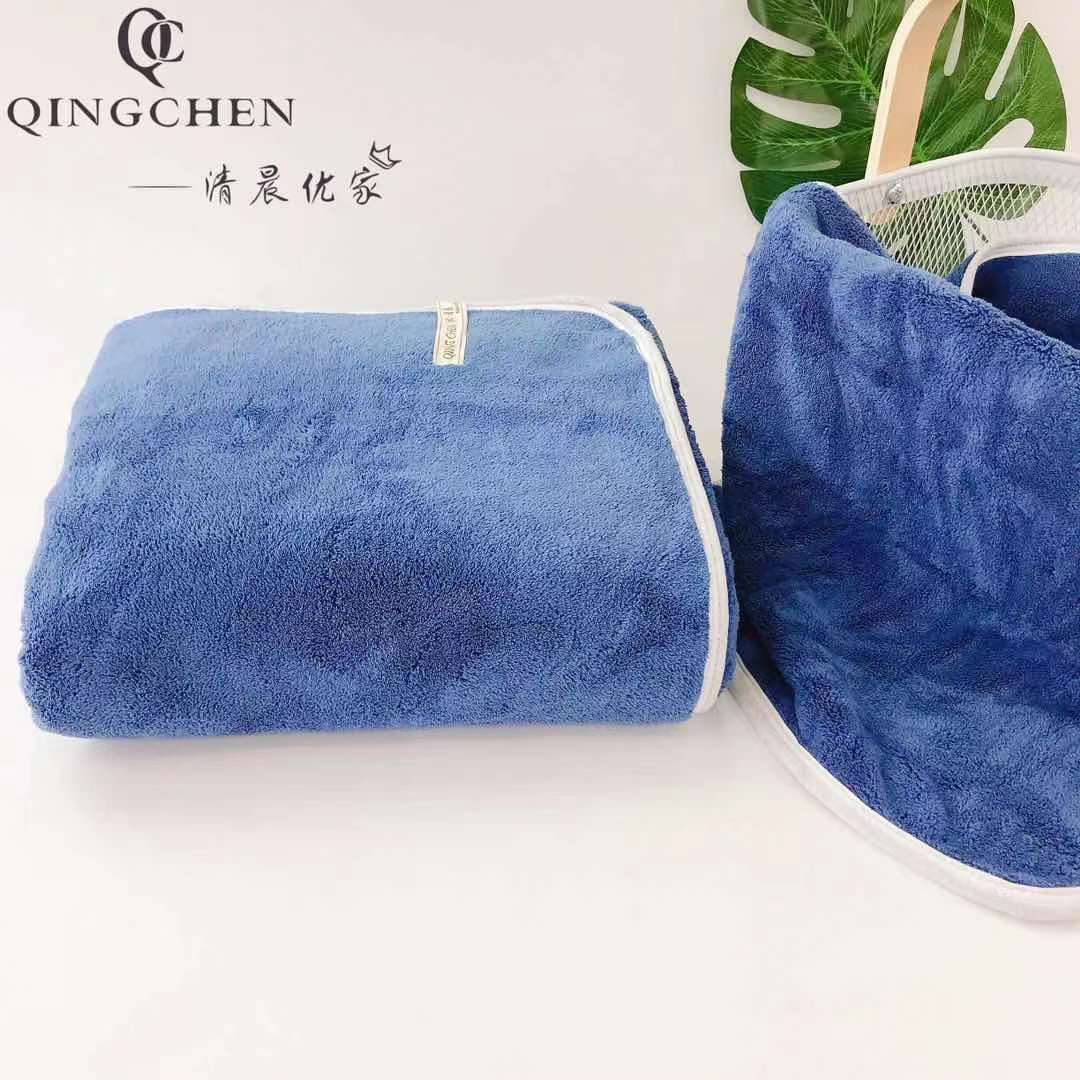 暮色亿清晨柔软吸水加厚毛巾地摊珊瑚绒干发巾婚庆伴手礼品结回礼详情14