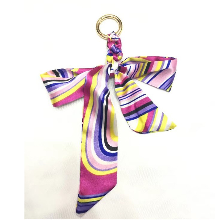 Jane Eyre Siyuan new product supply: Small square scarves, versatile leather buckles, leather bags, decorative small neckerchiefs, bag straps, silk scarf accessories, keychains pic 12