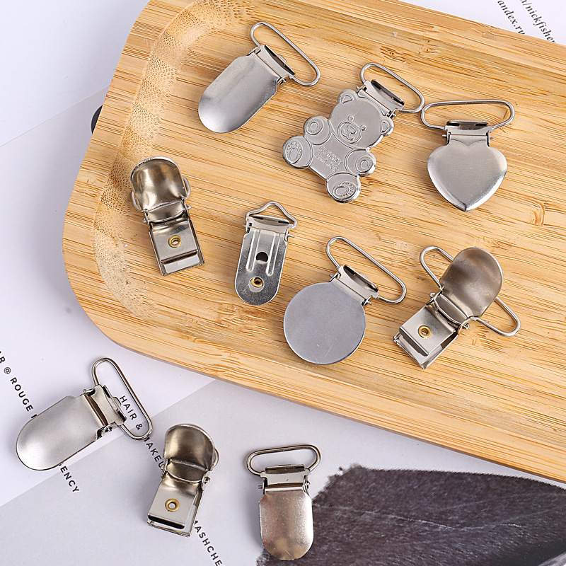 厂鸭嘴扣 吊带裤鸭嘴夹 背带裤夹 背带裤扣夹 调节扣 电泳黑详情2