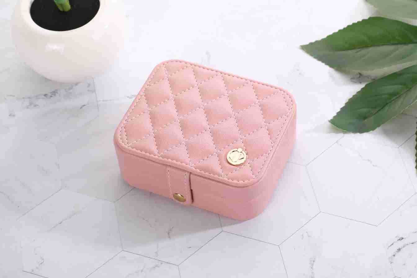 瑾奇饰品收纳盒包装盒展示珠宝项链耳环耳饰礼盒礼品盒戒指首饰盒批发详情5