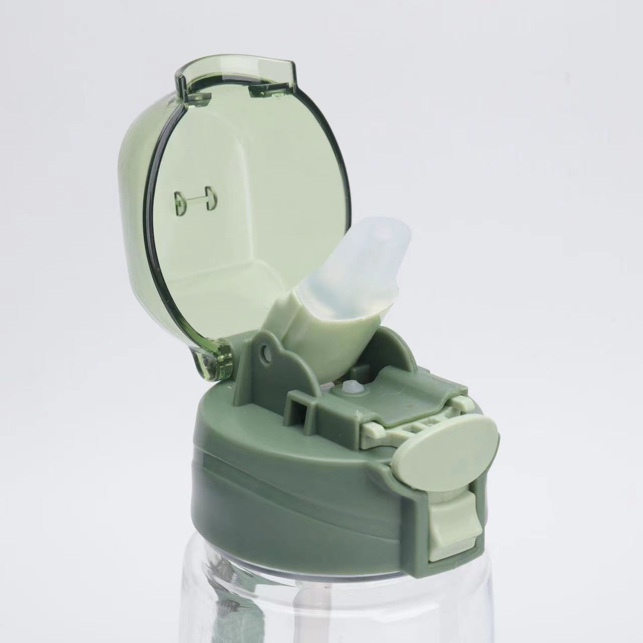 New student water cup, plastic cup, fitness water cup, high appearance level, durable, handle, outdoor sports water bottle, ins style pic 8