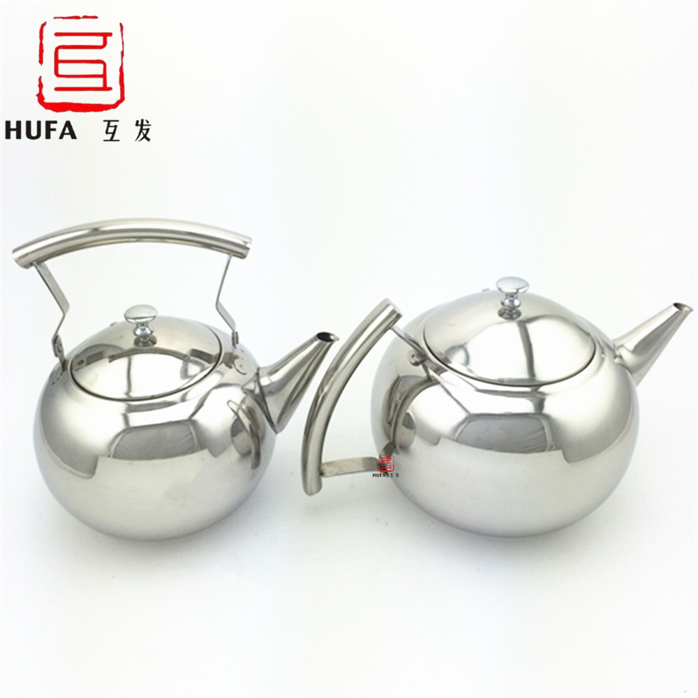 L1 1.5L2L stainless steel water kettle craftsmanship Pearl teapot with strainer, creative craft teapot, tea set teapot, spherical teapot, tea kettle with strainer, made of high-quality stainless steel material pic 8