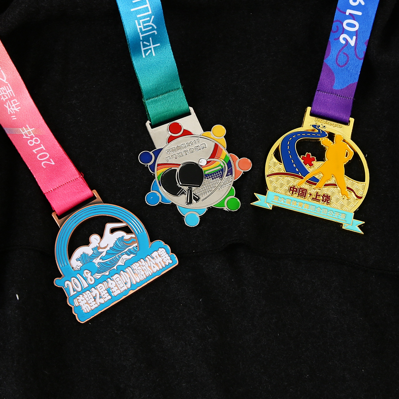 Customized metal MEDALS, marathon running sports meeting Taekwondo event competition commemorative honor medal hanging pic 15