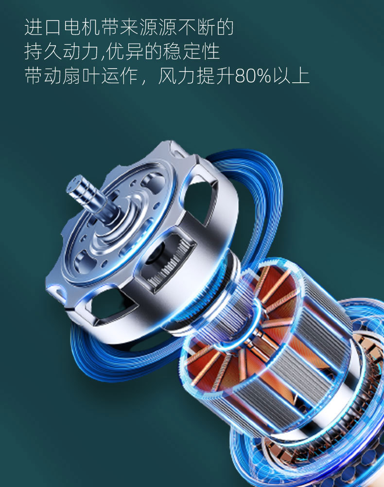 2025新款跨境手持风扇usb充电小风扇便携迷你宿舍桌面礼品logo详情11