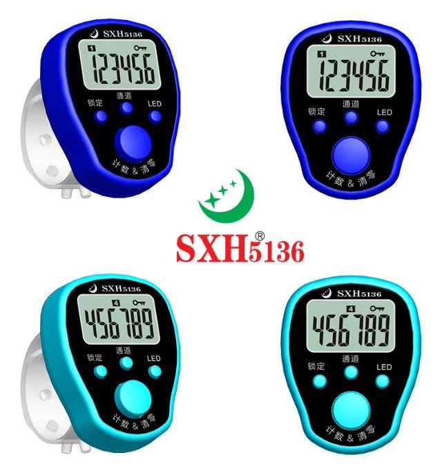 The new 305 five-channel chanting counter, finger electronic counter and multi-functional counting device for chanting pic 11